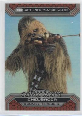 2015 Topps Star Wars Chrome Perspectives: Jedi vs. Sith - [Base] - Refractor #24-S - Chewbacca