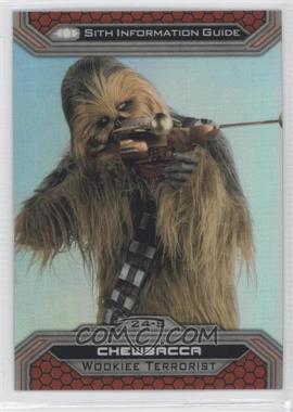 2015 Topps Star Wars Chrome Perspectives: Jedi vs. Sith - [Base] - Refractor #24-S - Chewbacca