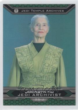 2015 Topps Star Wars Chrome Perspectives: Jedi vs. Sith - [Base] - Refractor #25-J - Jocasta Nu