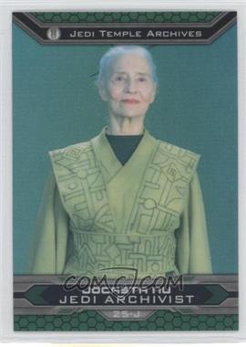 2015 Topps Star Wars Chrome Perspectives: Jedi vs. Sith - [Base] - Refractor #25-J - Jocasta Nu