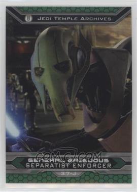 2015 Topps Star Wars Chrome Perspectives: Jedi vs. Sith - [Base] - Refractor #37-J - General Grievous