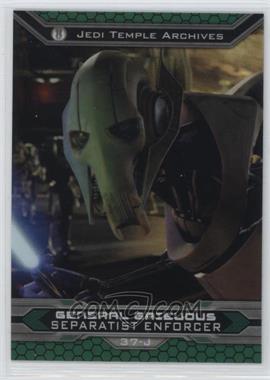 2015 Topps Star Wars Chrome Perspectives: Jedi vs. Sith - [Base] - Refractor #37-J - General Grievous