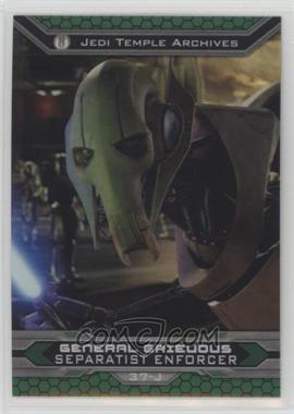 2015 Topps Star Wars Chrome Perspectives: Jedi vs. Sith - [Base] - Refractor #37-J - General Grievous