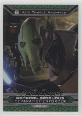 2015 Topps Star Wars Chrome Perspectives: Jedi vs. Sith - [Base] - Refractor #37-J - General Grievous