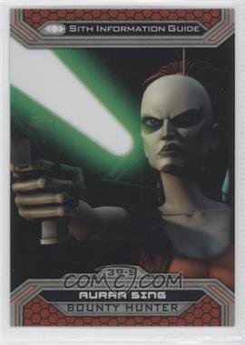 2015 Topps Star Wars Chrome Perspectives: Jedi vs. Sith - [Base] - Refractor #39-S - Aurra Sing