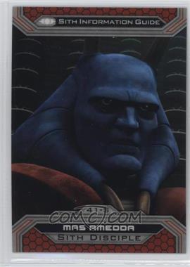 2015 Topps Star Wars Chrome Perspectives: Jedi vs. Sith - [Base] - Refractor #41-S - Mas Amedda