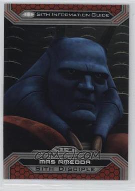 2015 Topps Star Wars Chrome Perspectives: Jedi vs. Sith - [Base] - Refractor #41-S - Mas Amedda