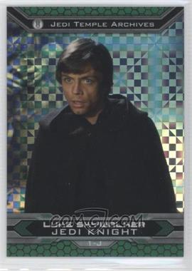 2015 Topps Star Wars Chrome Perspectives: Jedi vs. Sith - [Base] - X-Fractor #1-J - Luke Skywalker /99