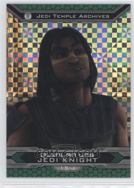 2015 Topps Star Wars Chrome Perspectives: Jedi vs. Sith - [Base] - X-Fractor #15-J - Quinlan Vos /99