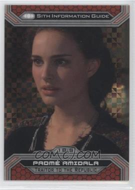 2015 Topps Star Wars Chrome Perspectives: Jedi vs. Sith - [Base] - X-Fractor #18-S - Padme Amidala /99