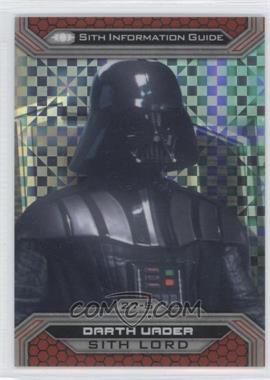 2015 Topps Star Wars Chrome Perspectives: Jedi vs. Sith - [Base] - X-Fractor #27-S - Darth Vader /99