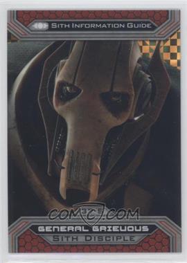 2015 Topps Star Wars Chrome Perspectives: Jedi vs. Sith - [Base] - X-Fractor #37-S - General Grievous /99