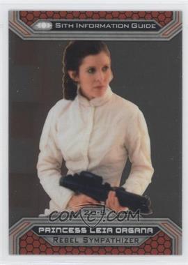 2015 Topps Star Wars Chrome Perspectives: Jedi vs. Sith - [Base] #20-S - Princess Leia Organa