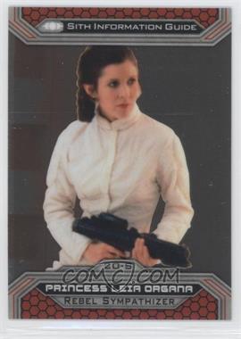 2015 Topps Star Wars Chrome Perspectives: Jedi vs. Sith - [Base] #20-S - Princess Leia Organa