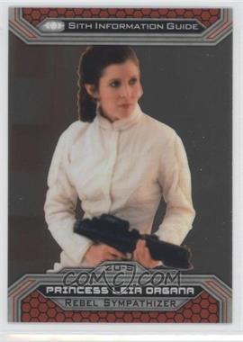 2015 Topps Star Wars Chrome Perspectives: Jedi vs. Sith - [Base] #20-S - Princess Leia Organa