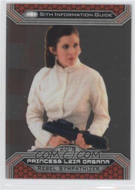 2015 Topps Star Wars Chrome Perspectives: Jedi vs. Sith - [Base] #20-S - Princess Leia Organa