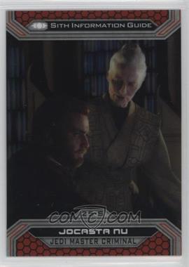 2015 Topps Star Wars Chrome Perspectives: Jedi vs. Sith - [Base] #25-S - Jocasta Nu