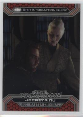 2015 Topps Star Wars Chrome Perspectives: Jedi vs. Sith - [Base] #25-S - Jocasta Nu