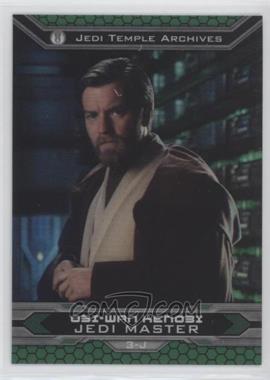 2015 Topps Star Wars Chrome Perspectives: Jedi vs. Sith - [Base] #3-J - Obi-Wan Kenobi