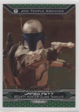 2015 Topps Star Wars Chrome Perspectives: Jedi vs. Sith - [Base] #33-J - Jango Fett