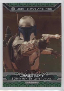 2015 Topps Star Wars Chrome Perspectives: Jedi vs. Sith - [Base] #33-J - Jango Fett