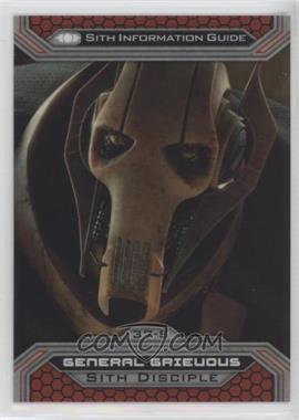 2015 Topps Star Wars Chrome Perspectives: Jedi vs. Sith - [Base] #37-S - General Grievous