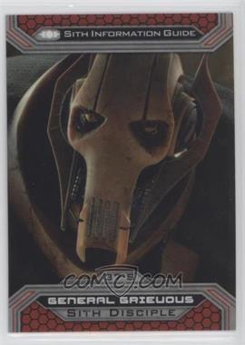 2015 Topps Star Wars Chrome Perspectives: Jedi vs. Sith - [Base] #37-S - General Grievous