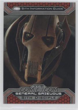 2015 Topps Star Wars Chrome Perspectives: Jedi vs. Sith - [Base] #37-S - General Grievous