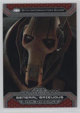 2015 Topps Star Wars Chrome Perspectives: Jedi vs. Sith - [Base] #37-S - General Grievous