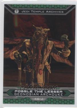 2015 Topps Star Wars Chrome Perspectives: Jedi vs. Sith - [Base] #46-J - Poggle the Lesser