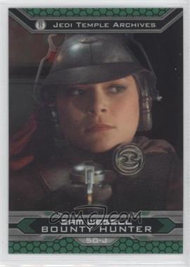 2015 Topps Star Wars Chrome Perspectives: Jedi vs. Sith - [Base] #50-J - Zam Wesell