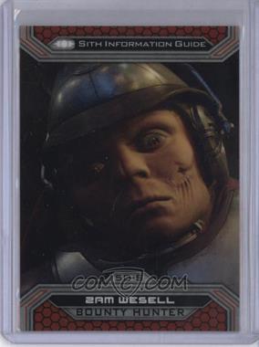 2015 Topps Star Wars Chrome Perspectives: Jedi vs. Sith - [Base] #50-S - Zam Wesell