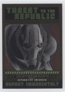 2015 Topps Star Wars Chrome Perspectives: Jedi vs. Sith - Sith Fugitives #4 - General Grievous