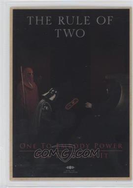 2015 Topps Star Wars Chrome Perspectives: Jedi vs. Sith - Sith Propaganda #6 - The Rule of Two