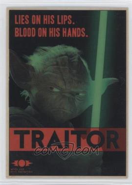 2015 Topps Star Wars Chrome Perspectives: Jedi vs. Sith - Sith Propaganda #7 - Traitor