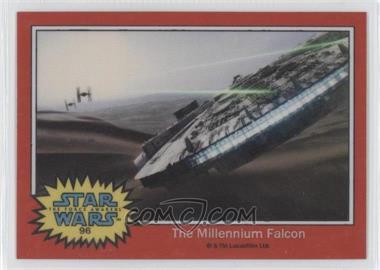 2015 Topps Star Wars Chrome Perspectives: Jedi vs. Sith - The Force Awakens Preview #96 - The Millennium Falcon