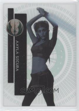 2015 Topps Star Wars High Tek - [Base] - Carbon Freezing Chamber #57 - Form 2 - Aayla Secura