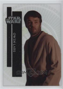 2015 Topps Star Wars High Tek - [Base] - Carbon Freezing Chamber #92 - Form 2 - Owen Lars