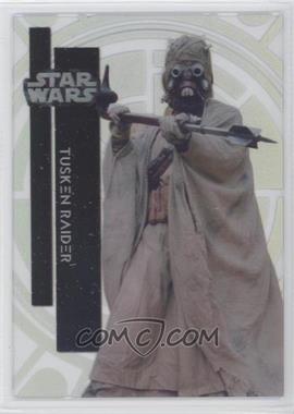 2015 Topps Star Wars High Tek - [Base] - Emperor's Throne Room Win #32 - Form 1 - Tusken Raider