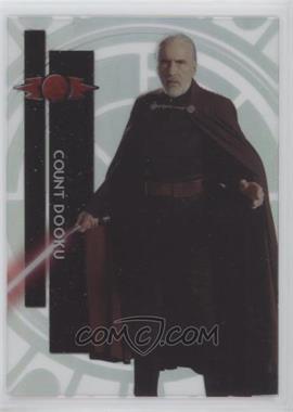 2015 Topps Star Wars High Tek - [Base] - Emperor's Throne Room Win #41 - Form 1 - Count Dooku