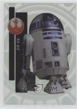 2015 Topps Star Wars High Tek - [Base] - Emperor's Throne Room Window #8 - Form 1 - R2-D2