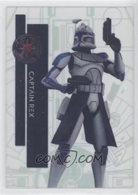 2015 Topps Star Wars High Tek - [Base] - Second Death Star Reactor #105 - Form 2 - Captain Rex