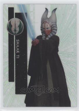 2015 Topps Star Wars High Tek - [Base] - Second Death Star Reactor #60 - Form 2 - Shaak Ti