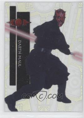 2015 Topps Star Wars High Tek - [Base] - Star Destroyer #42 - Form 1 - Darth Maul