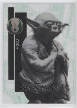 2015 Topps Star Wars High Tek - [Base] - Star Destroyer #6 - Form 1 - Yoda