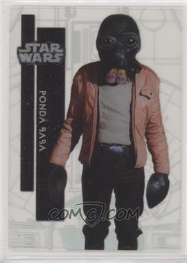 2015 Topps Star Wars High Tek - [Base] - The Millennium Falcon #85 - Form 2 - Ponda Baba