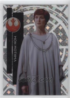 2015 Topps Star Wars High Tek - [Base] - Tidal Diffractor #15 - Form 1 - Mon Mothma /99