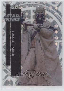 2015 Topps Star Wars High Tek - [Base] - Tidal Diffractor #32 - Form 1 - Tusken Raider /99