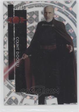 2015 Topps Star Wars High Tek - [Base] - Tidal Diffractor #41 - Form 1 - Count Dooku /99