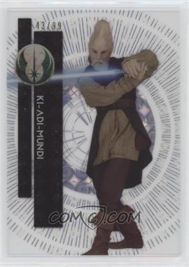 2015 Topps Star Wars High Tek - [Base] - Tidal Diffractor #61 - Form 2 - Ki-Adi-Mundi /99